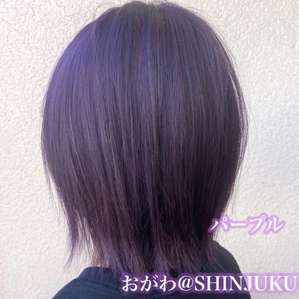 【担当おがわのぶや】*パープル*