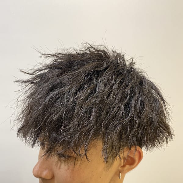 王道ツイストパーマ