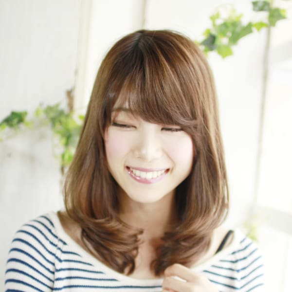 ナチュラル内巻きスタイル