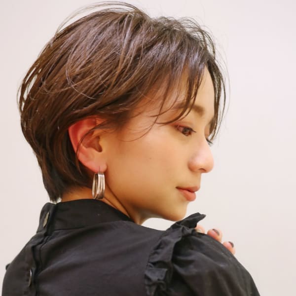 大人可愛い◎ハンサムショート