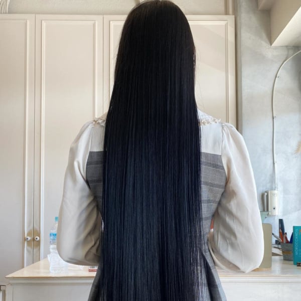 【CHESTER】姫カット 前髪パッツン うる艶髪