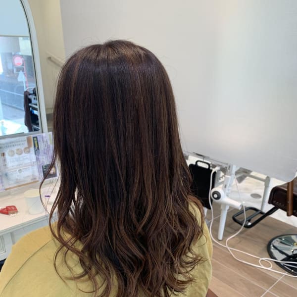 明るい白髪染め