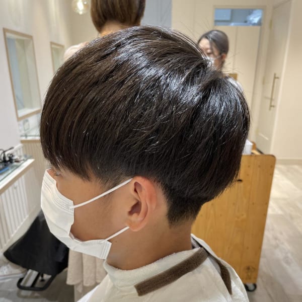 地毛風 メンズ縮毛矯正