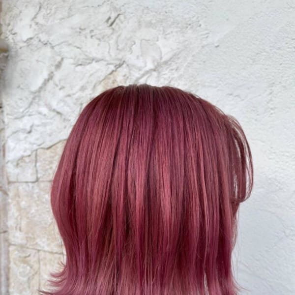 くすみピンクカラー