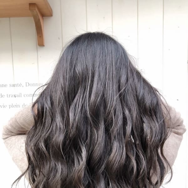 デジパーも得意☆グレージュウェーブ☆