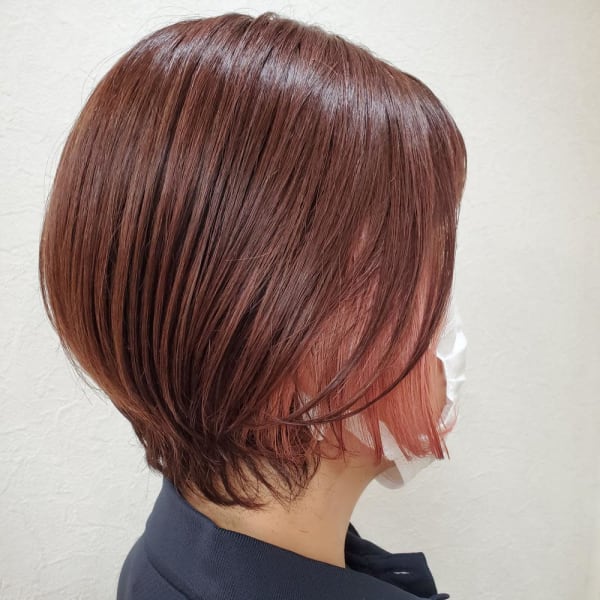 インナーカラーショート