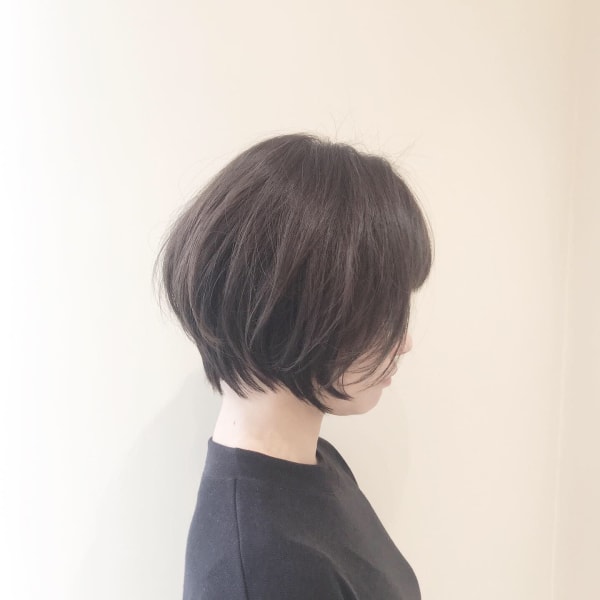 乾かすだけで決まる！！大人ショートボブ☆|charites
