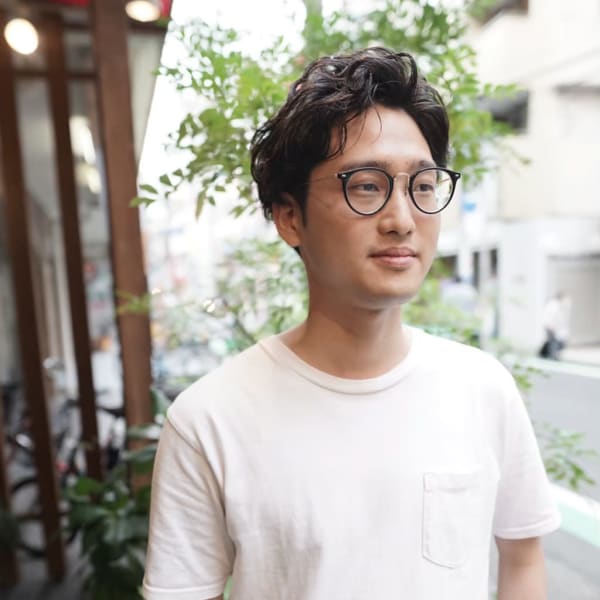 e's中目黒美容室》2ブロックショート×パーマ【佐久間】