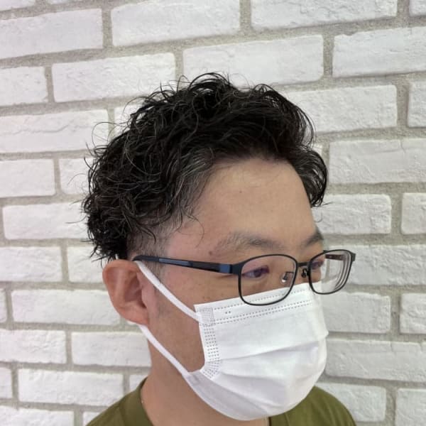 大人ツイストスパイラルパーマ Ash十日市場店