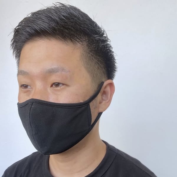 メンズ×ベリーショート