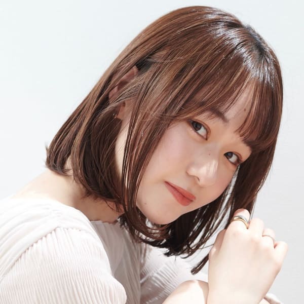 人可愛いナチュラルボブ|CLAN