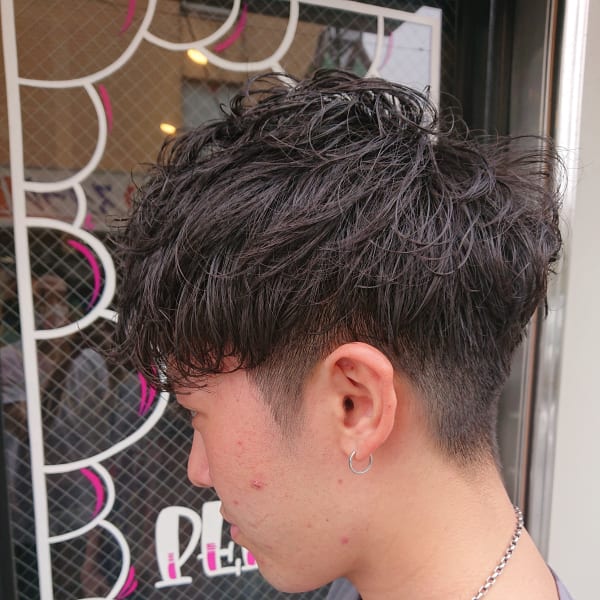 ナチュラルツーブロック