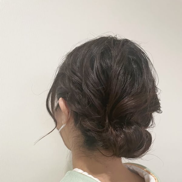 着物ヘアセット