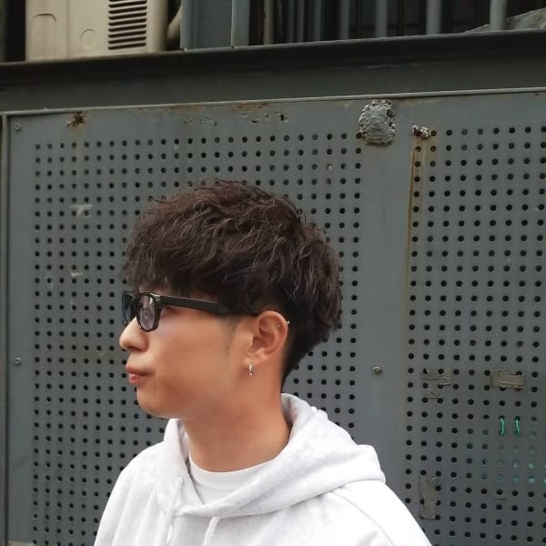 ツーブロックマッシュ+ツイストスパイラル【札幌】