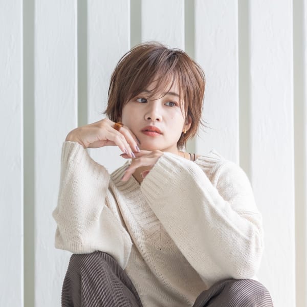 【Totia堀江】大人ショート×フェザーバング