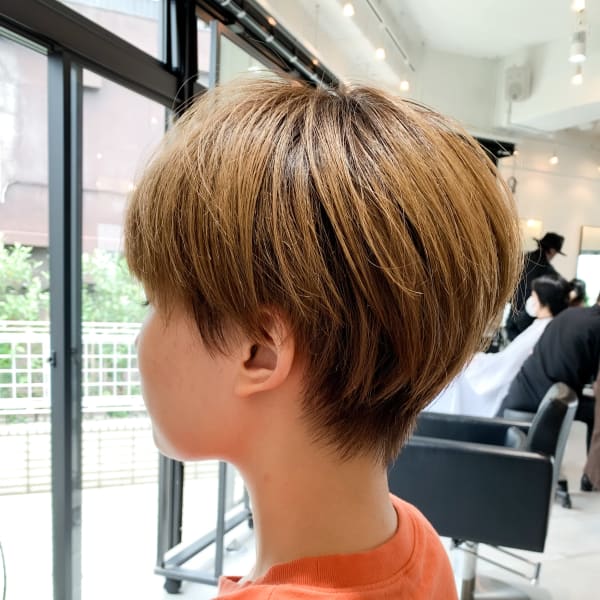 【表参道sheta】簡単ふんわり横顔美人ベリーショート