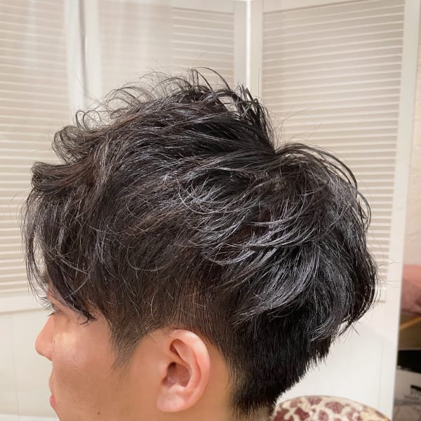 ツーブロックショート【Attirer飯田裕之】|Hair salon Attirer