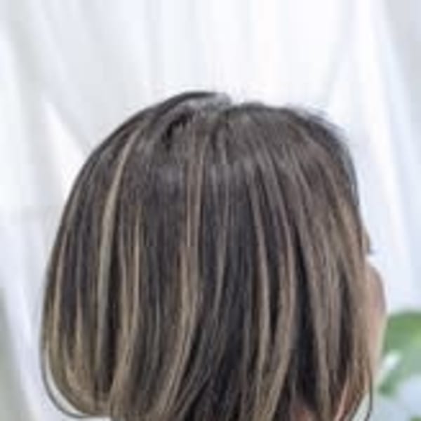 【BELLE　南柏】★ミディアムボブ×バレイヤージュ★