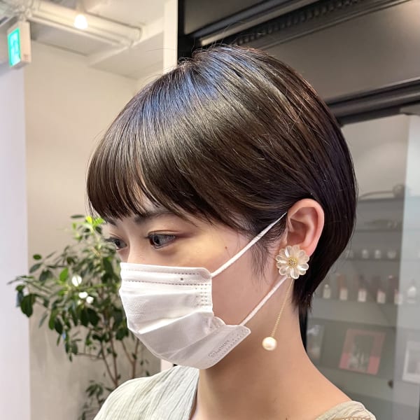 【表参道sheta】簡単ふんわり横顔美人ベリーショート