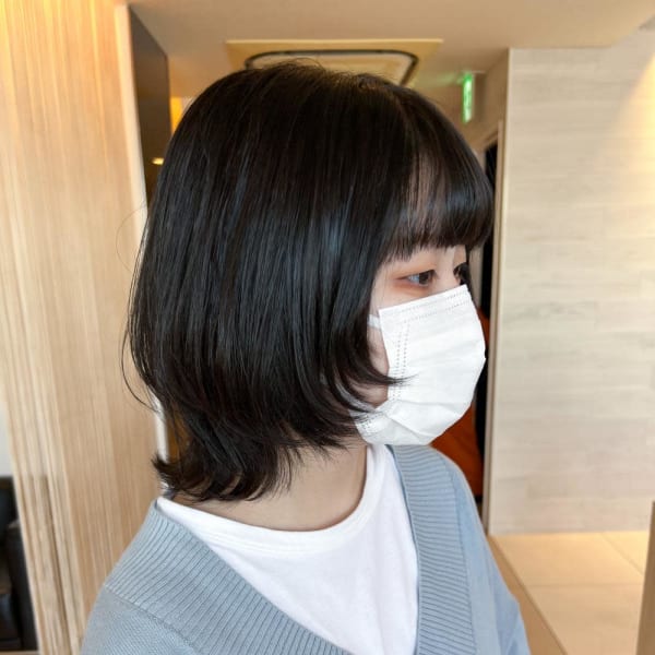 学生ウルフカット/naomi