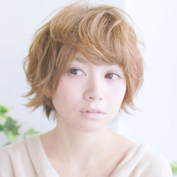 ショートパーマスタイル