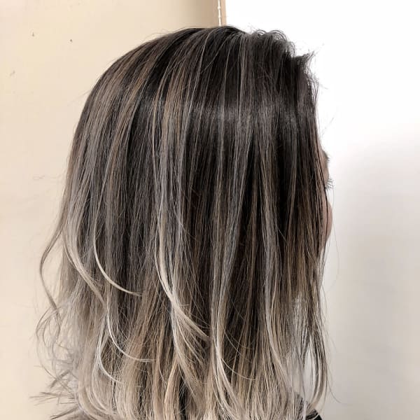 ハイライト＆バレイヤージュ