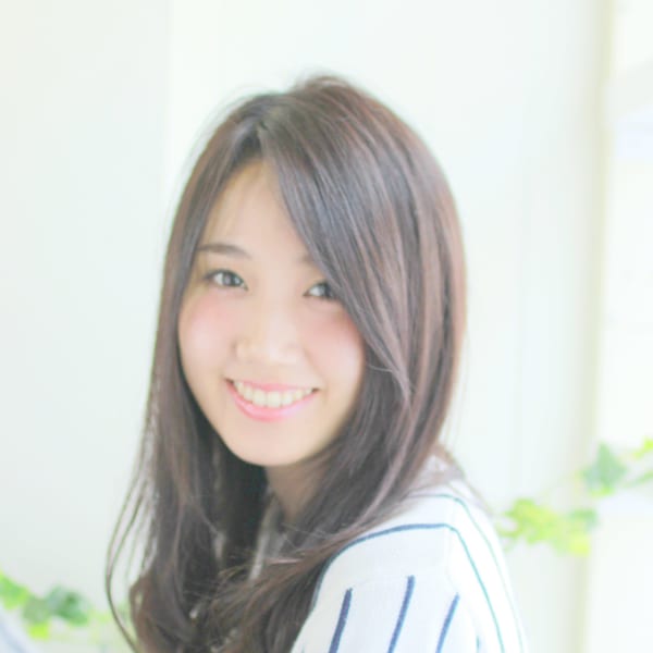 王道セミロングストレート