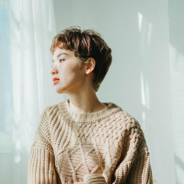 大人可愛い20代30代40代ベリーショート丸みショート◎|YUCCA eha 豊中