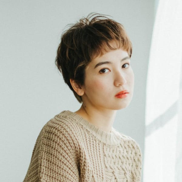 大人可愛い20代30代40代ベリーショート丸みショート◎|YUCCA eha 豊中