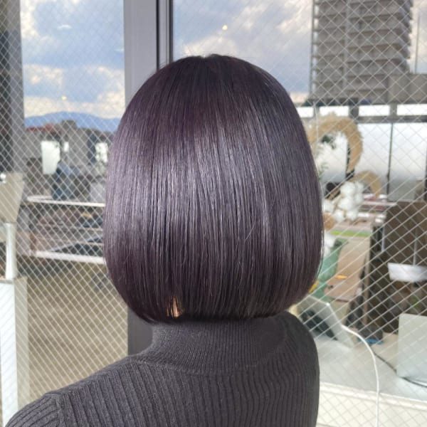 【CHESTER】ボブ　ダークラベンダー