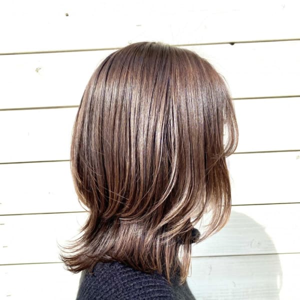 くびれミディアム×ラベンダーベージュ