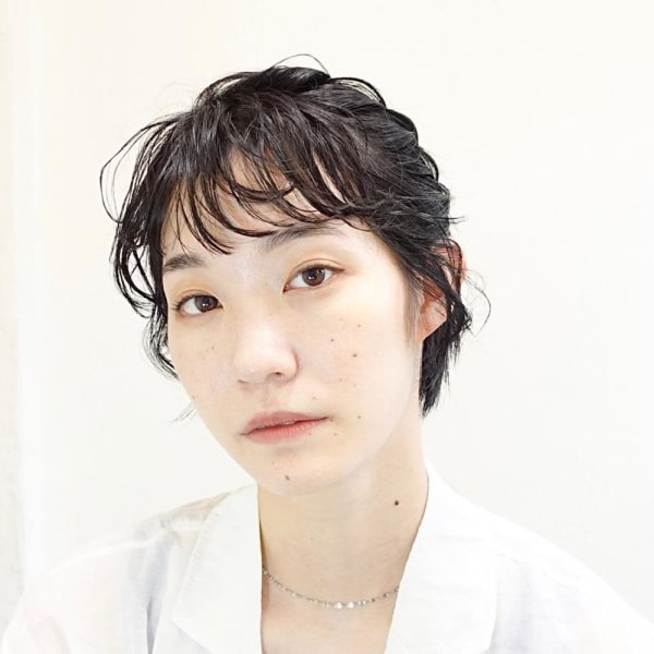 サイド編み込みゆるふわアレンジ