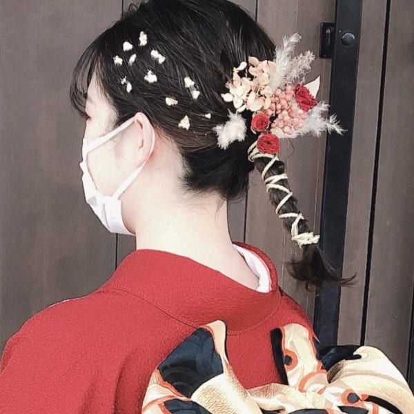 【luccica】成人式ヘアセット