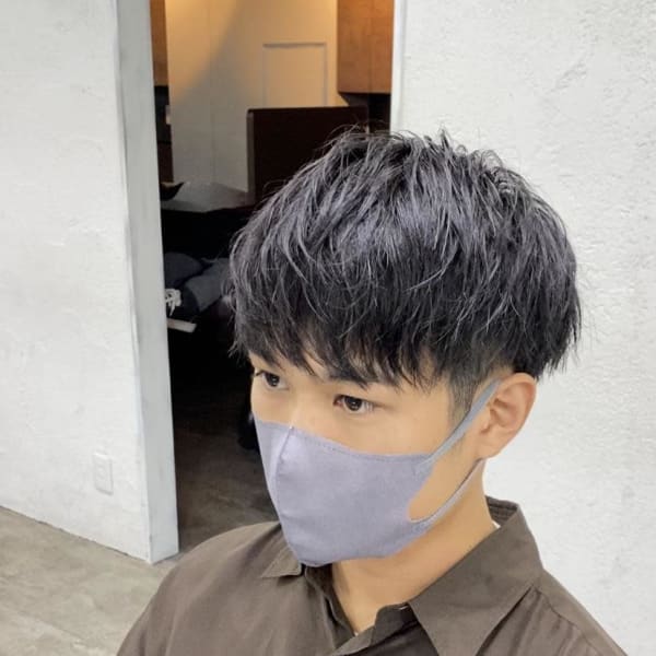 ナチュラルマッシュ/メンズカット/¥5280