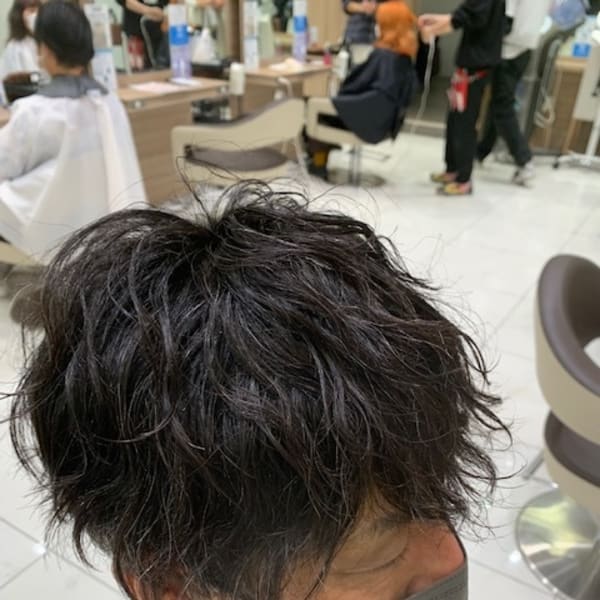 波打ちパーマ|Ash 立川店