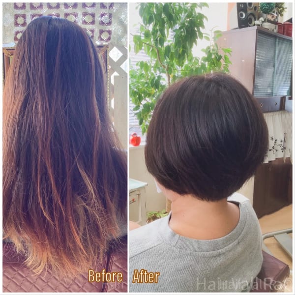 【50歳代】王妃の水エステカラー(施術例)