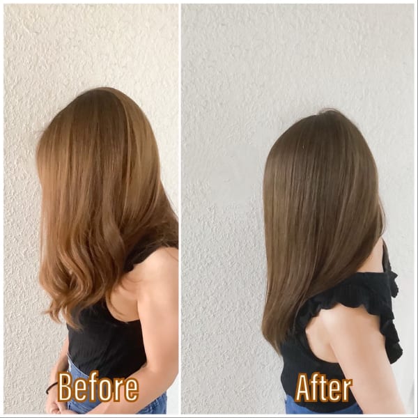 【40歳代】王妃の水エステカラー(施術例)