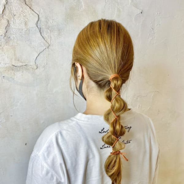 【Reir吉祥寺】*カジュアルアレンジ+ポニテベース*