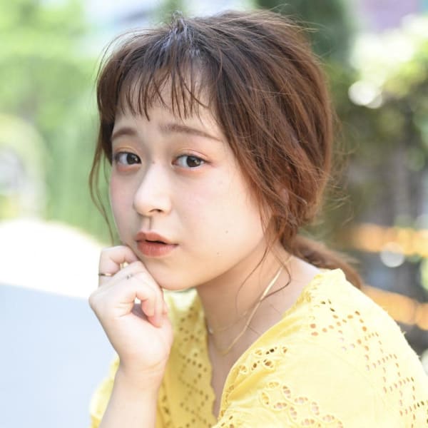 【MILK☆岩瀬萌】ローポニー　オレンジベージュ