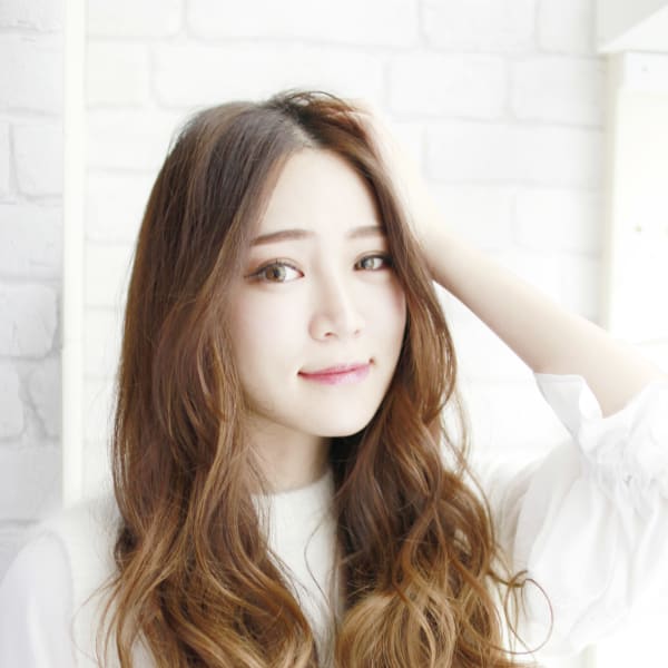 ロングゆるウェーブスタイル