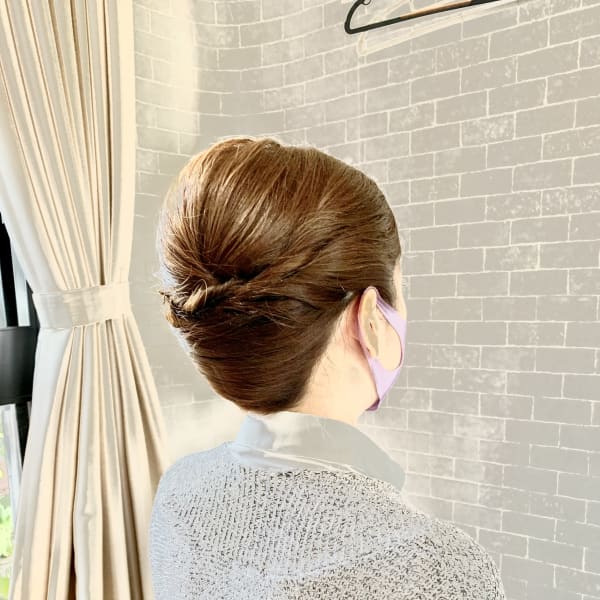 ヘアセット 和髪