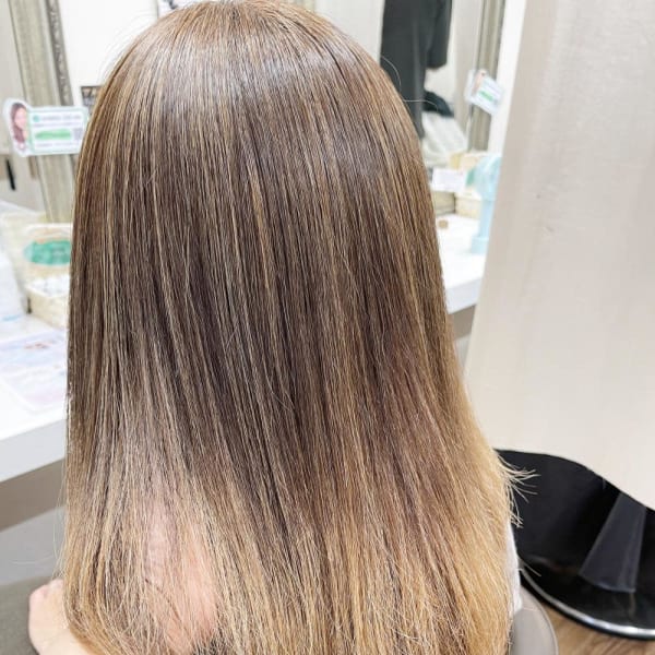 50代ミセス 縮毛矯正と脱!白髪染め