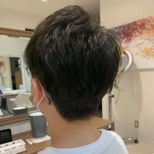 クセを生かせるナチュラルショート