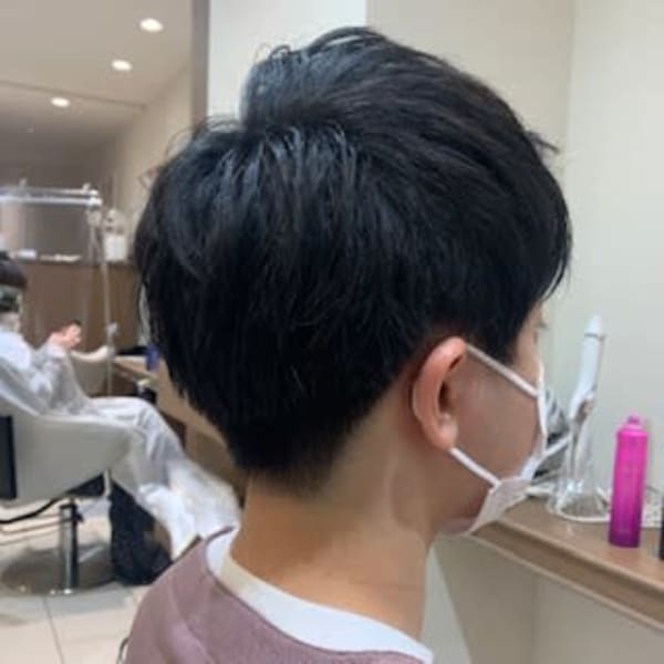 毛量が多くてもOK！束感ショート
