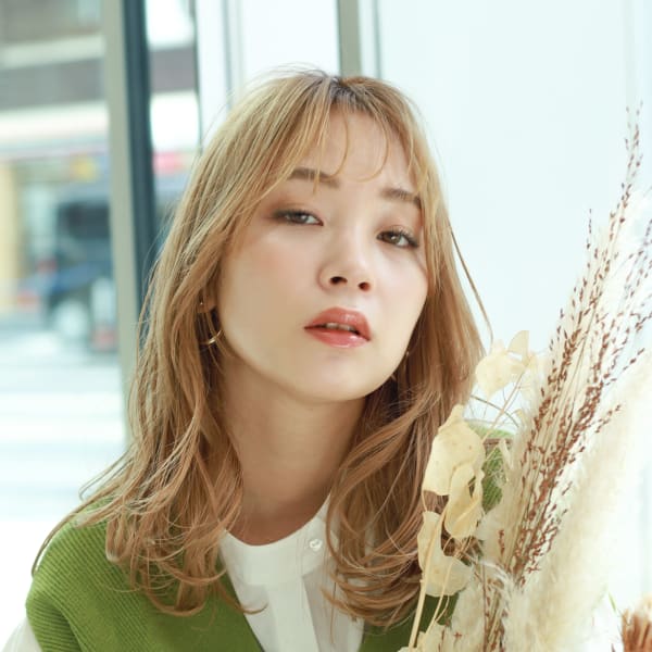 【AINM御影/東灘】20代30代やわらかハイトーンミディ