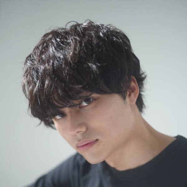 フェザーマッシュ×スパイラルパーマ