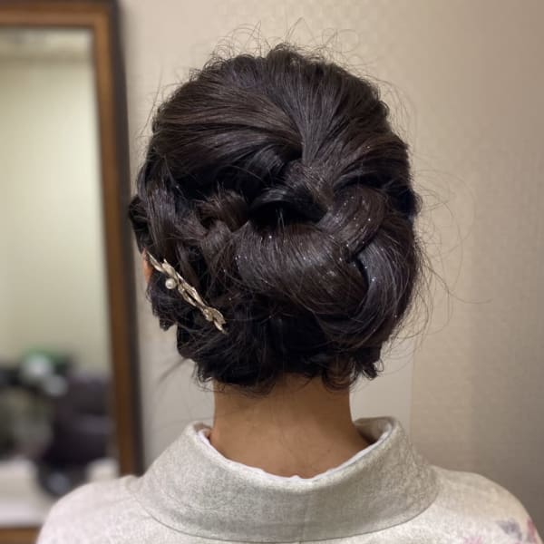 着付け、ヘアー