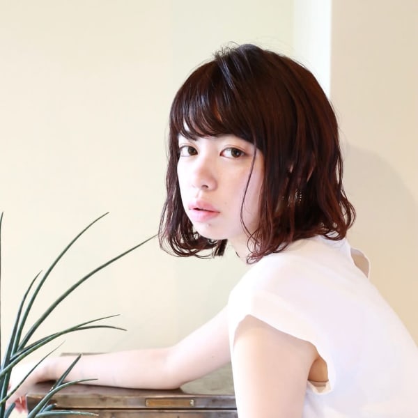 collina セミウェットニュアンスボブ|collina