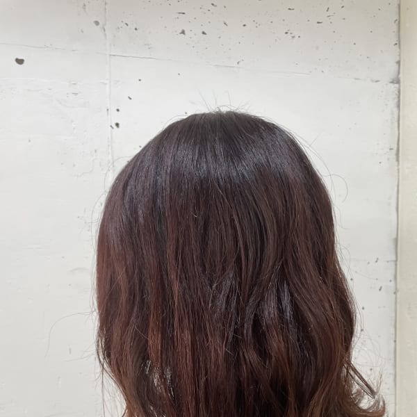 ナチュラルレイヤー×ヴァイオレットピンク