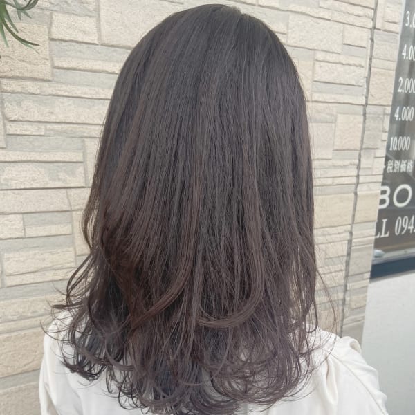 ココアブラウン×ふんわりレイヤー　　|ABOUTIR